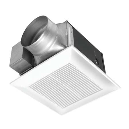 Panasonic WhisperCeiling 380 CFM 3 Sones Ceiling Mounted Energy Star Rated Bath Fan with Built-in Backdraft Damper White